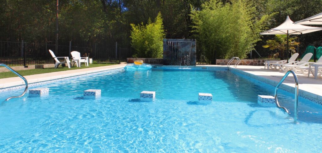 Zona piscina para niños